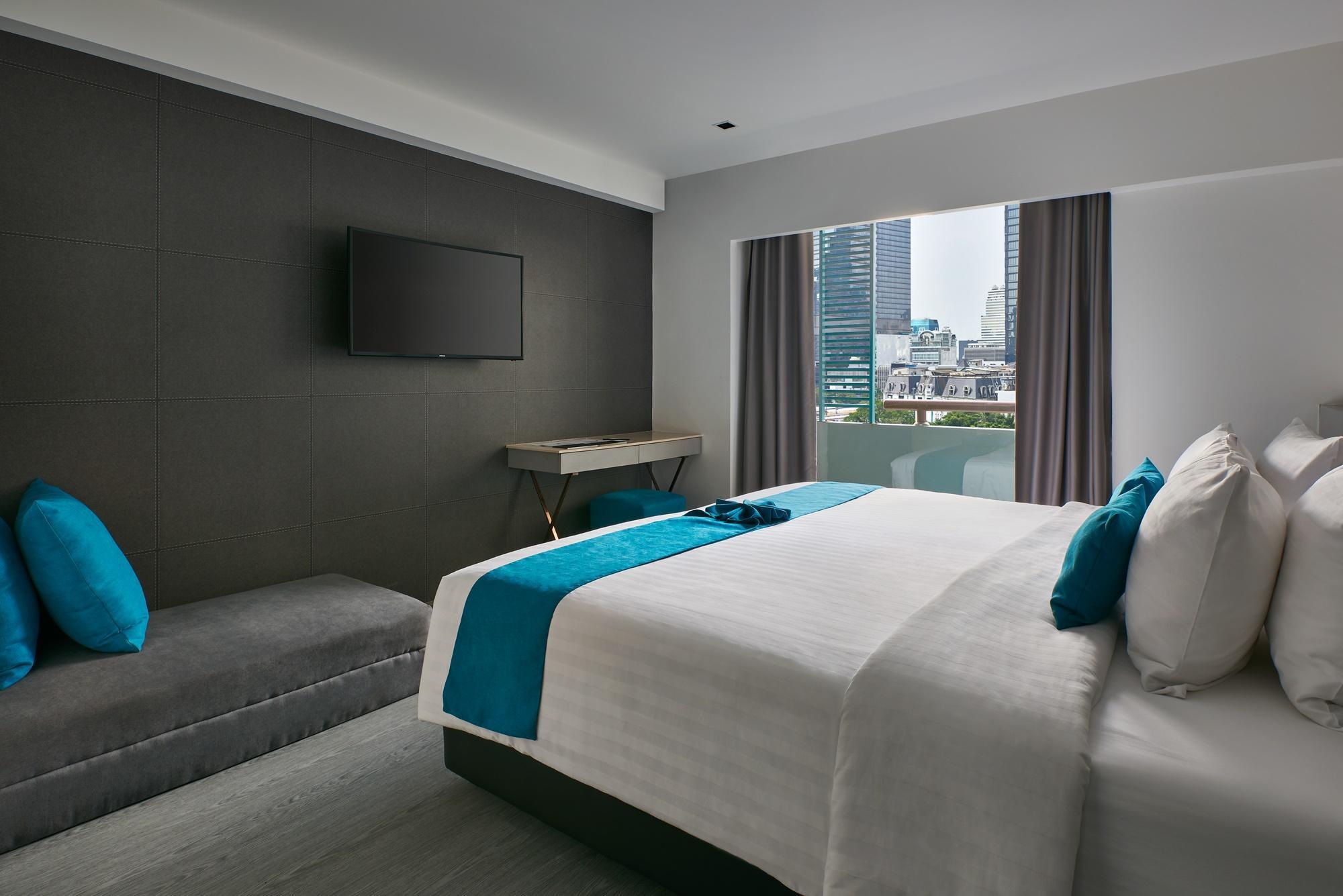 Sora Hotel Silom Bangkok Bagian luar foto
